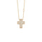 Belle Époque Yellow Gold and Diamonds Necklace, 14x12mm
